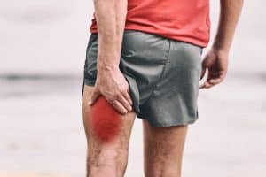 hamstring muscle pain image